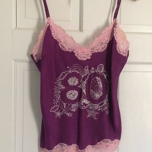 💜Vintage Pink Silk Cami💜